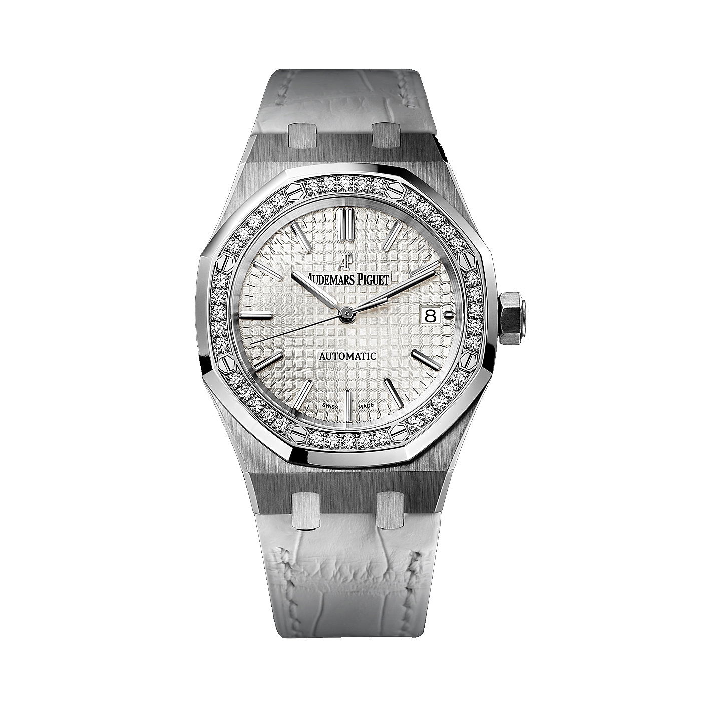 Audemars Piguet Royal Oak Quartz silver Dial Ladies Watch  67651ST.ZZ.D011CR.01