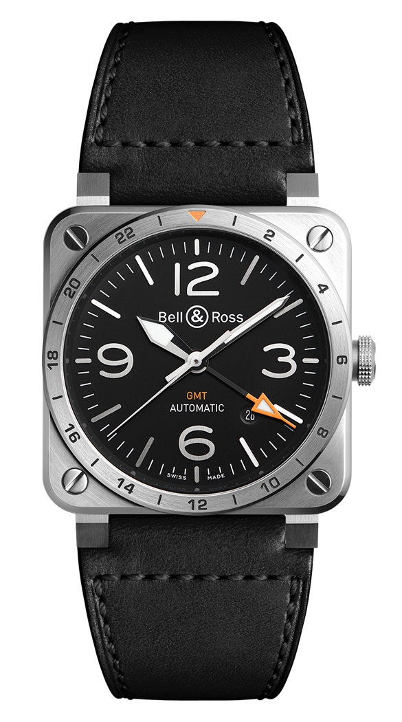 Bell & Ross BR 03-93 BR0393-GMT-ST/SCA