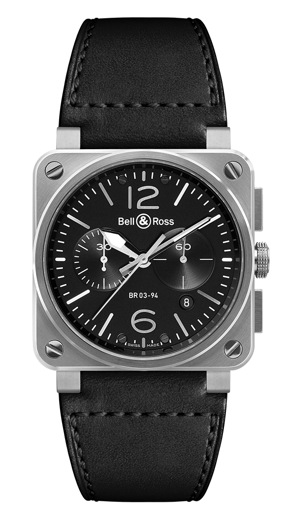 Bell & Ross BR 03-94 BR0394-BL-SI/SCA