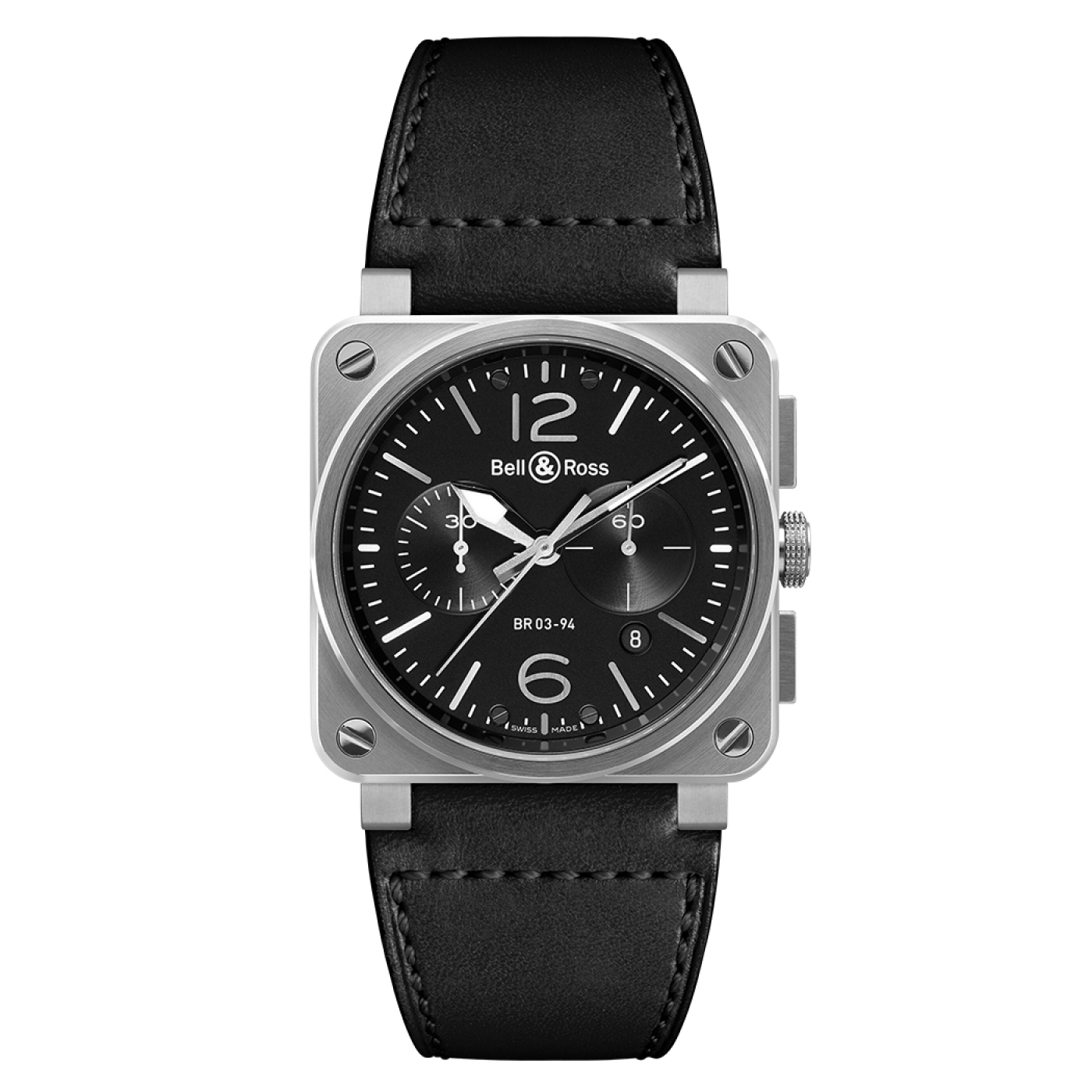 Bell & Ross BR0394-BL-SI/SCA