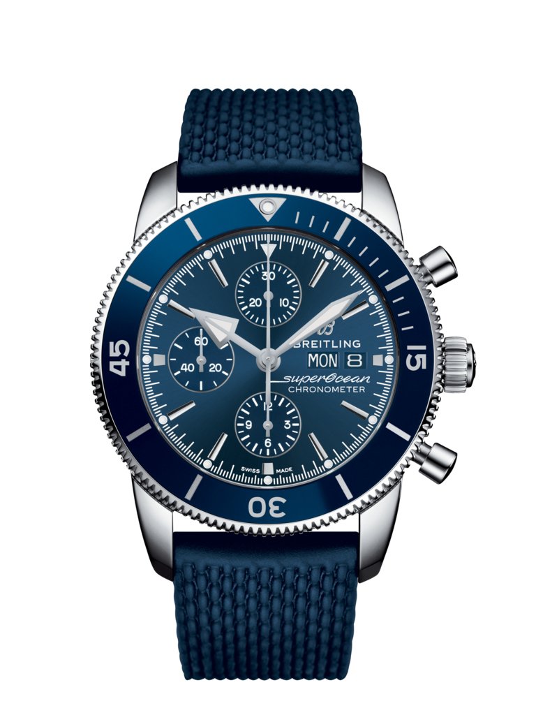 Breitling Superocean Heritage Chronograph 44 Automatic Self Wind Chronometer, Chronograph, Day, Date, Hour, Minute, Seconds Mens watch A13313161C1S1