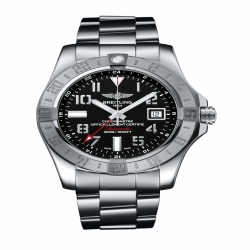 Breitling Avenger ll GMT Automatic Self Wind GMT, 2nd and 3rd Time Zone, 24 Hour Indicator, Date, Hour, Minutes, Seconds Mens watch A32390111B2A1