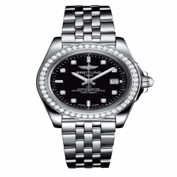 Breitling Galactic 32 Sleek Quartz Movement Chronometer, Date, Hour, Minutes, Seconds Ladies watch A71330531B1A1