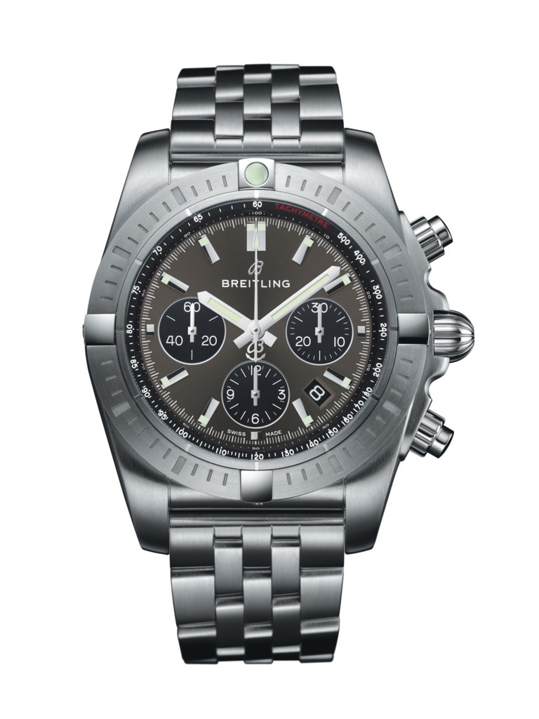 Breitling Chronomat B01 Chronograph 44 Automatic Self Wind Chronograph, Chronometer, Date, Hour, Minute, Seconds Mens watch AB0115101F1A1