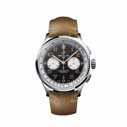 Breitling Premier B01 Chronograph 42 Automatic Self Wind Tachymeter, Chronograph, Chronometer, Date, Minute, Seconds Mens watch AB0118A21B1X1