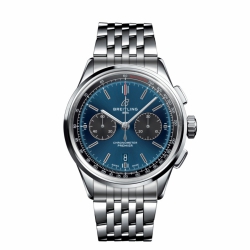 Breitling Premier B01 Chronograph 42 Automatic Self Wind Tachymeter, Chronograph, Chronometer, Date, Minute, Seconds Mens watch AB0118A61C1A1