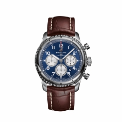 Breitling Aviator 8 Chronograph 43 Automatic Self Winding Chronometer, Date, Hour, Minute, Seconds Mens watch AB0119131C1P2