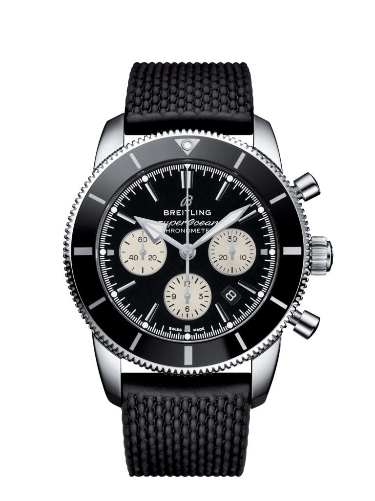 Breitling Superocean Heritage B01 Chronograph 44 Automatic Self Wind Chronograph, Date, Hour, Minute, Second Mens watch AB0162121B1S1