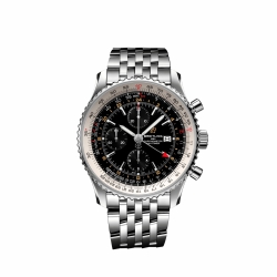 Breitling Navitimer Chronograph GMT 46 Automatic Self Wind Chronograph, Date, Hour, Minutes, Seconds, Chronometer Mens watch A24322121B2A1
