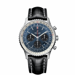 Breitling Navitimer B01 Chronograph 43 Automatic Self Wind Chronograph, Date, Hour, Minutes, Seconds, Chronometer Mens watch AB0121211C1P1
