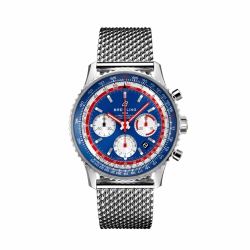 Breitling Navitimer B01 Chronograph 43 Automatic Self Wind Chronograph, Date, Hour, Minutes, Seconds, Chronometer Mens watch AB01212B1C1A1