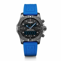 Breitling Professional Exospace B55 Quartz Movement Flyback, Chronograph, Digital Display, Personal Locator Beacon, End of Life Indicator, Countdown Timer, Alarm, Bluetooth, GMT Second Time Zone, Day, Date, Hour, Minute Mens watch VB5510H21B1S1