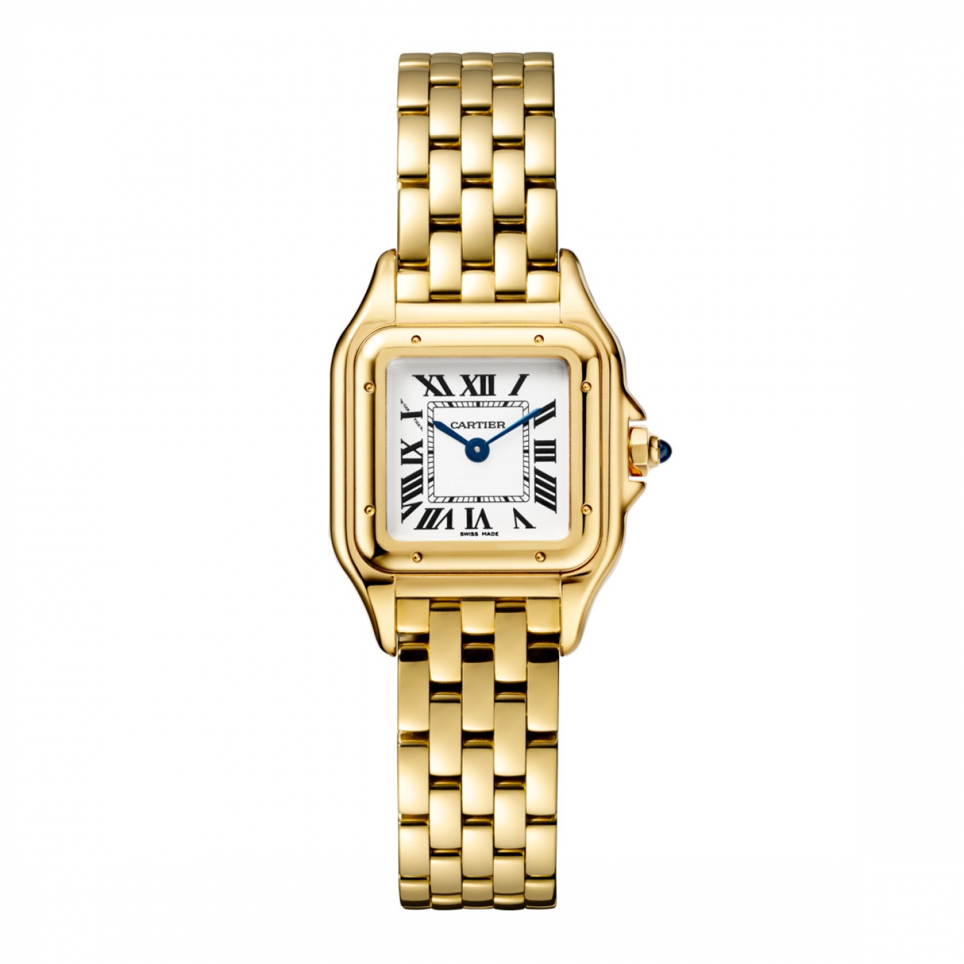 cartier gold watch womens