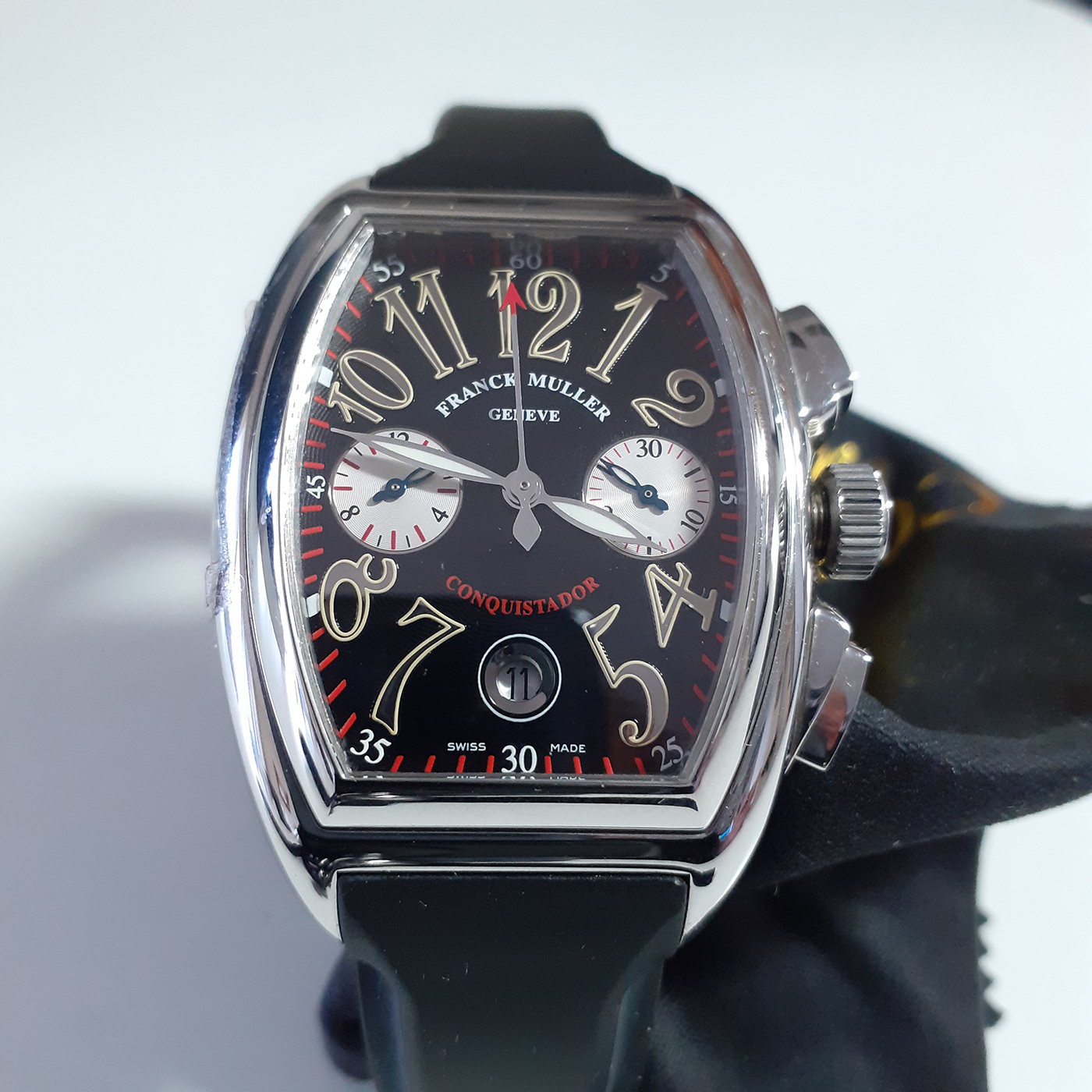 Franck Muller Conquistador Automatic Chronograph Date Mens watch 8005CC