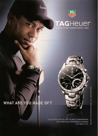 Tiger Woods TAG Heuer