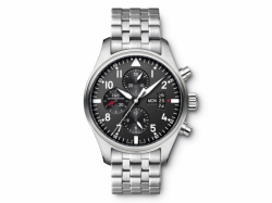 IWC Pilots Watch Chronograph Automatic Chrono Day Date Mens watch IW377704