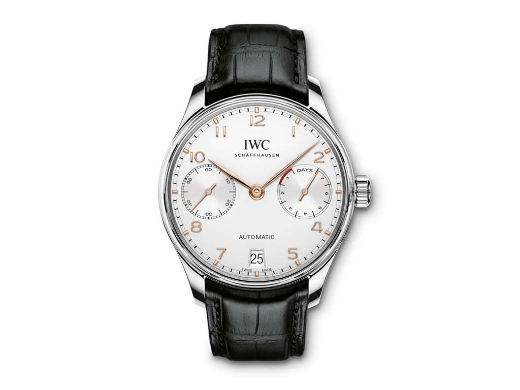 IWC Portugieser Automatic Automatic Power Res. Date Sub Sec. Mens watch IW500704