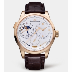 Jaeger LeCoultre Duometre Quantieme Luanaire Manual Winding Date, Hour, Minute, Moon Phases, Seconds, Jumping Seconds, Twin Power Reserve Mens watch 6042421