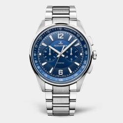 Jaeger LeCoultre Polaris Chronograph Automatic Self Wind Chronograph, 30 Minute Counter, Hour Counter, Tachometer, Hour, Minute Mens watch 9028180