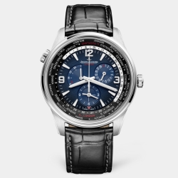 Jaeger LeCoultre Polaris Chronograph WT Automatic Self Wind World Time, Chronograph, 30 Minute Counter, Hour Counter, Hour, Minute Mens watch 904847J