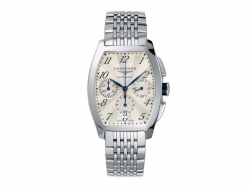 Longines Evidenza evidenza Self winding mechanical chronograph movement beating at 28'800 vibrations per hours and providing 42 hours of power reserve Date Mens watch L26434736