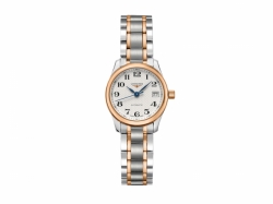 Longines Master Collection Self winding mechanical movement beating at 28'800 vibrations per hours and providing 40 hours of power reserve Date Ladies watch L22575797