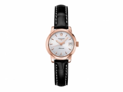 Longines Saint-Imier Collection Self winding mechanical movement beating at 28'800 vibrations per hours and providing 40 hours of power reserve Date Ladies watch L22638723