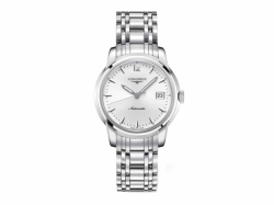 Longines Saint-Imier Collection Self winding mechanical movement beating at 28'800 vibrations per hours and providing 42 hours of power reserve Date Ladies watch L27634726