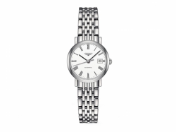 Longines Elegant Collection Self winding mechanical movement beating at 28'800 vibrations per hours and providing 40 hours of power reserve Date Ladies watch L43094116