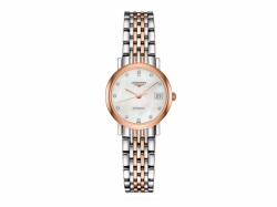 Longines Elegant Collection Self winding mechanical movement beating at 28'800 vibrations per hours and providing 40 hours of power reserve Date Ladies watch L43095877
