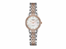 Longines Elegant Collection Self winding mechanical movement beating at 28'800 vibrations per hours and providing 40 hours of power reserve Date Ladies watch L43095887