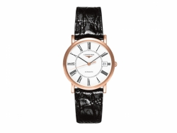 Longines Elegant Collection Self winding mechanical movement beating at 28'800 vibrations per hours and providing 42 hours of power reserve Date Ladies watch L47788110