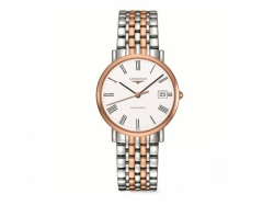Longines Elegant Collection Self winding mechanical movement beating at 28'800 vibrations per hours and providing 42 hours of power reserve Date Ladies watch L48095117