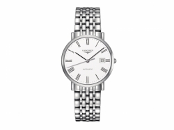 Longines Elegant Collection Self winding mechanical movement beating at 28'800 vibrations per hours and providing 42 hours of power reserve Date Ladies watch L48104116