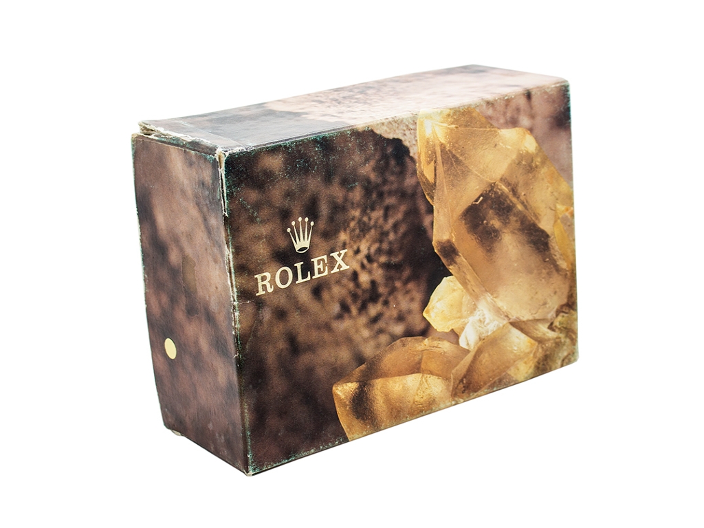 Rolex BOX Brown leather watch box