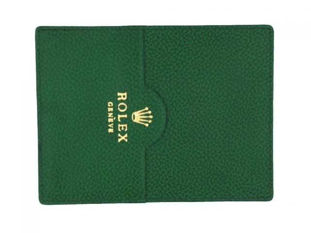 Parts & Accessories Green Rolex Card Holder