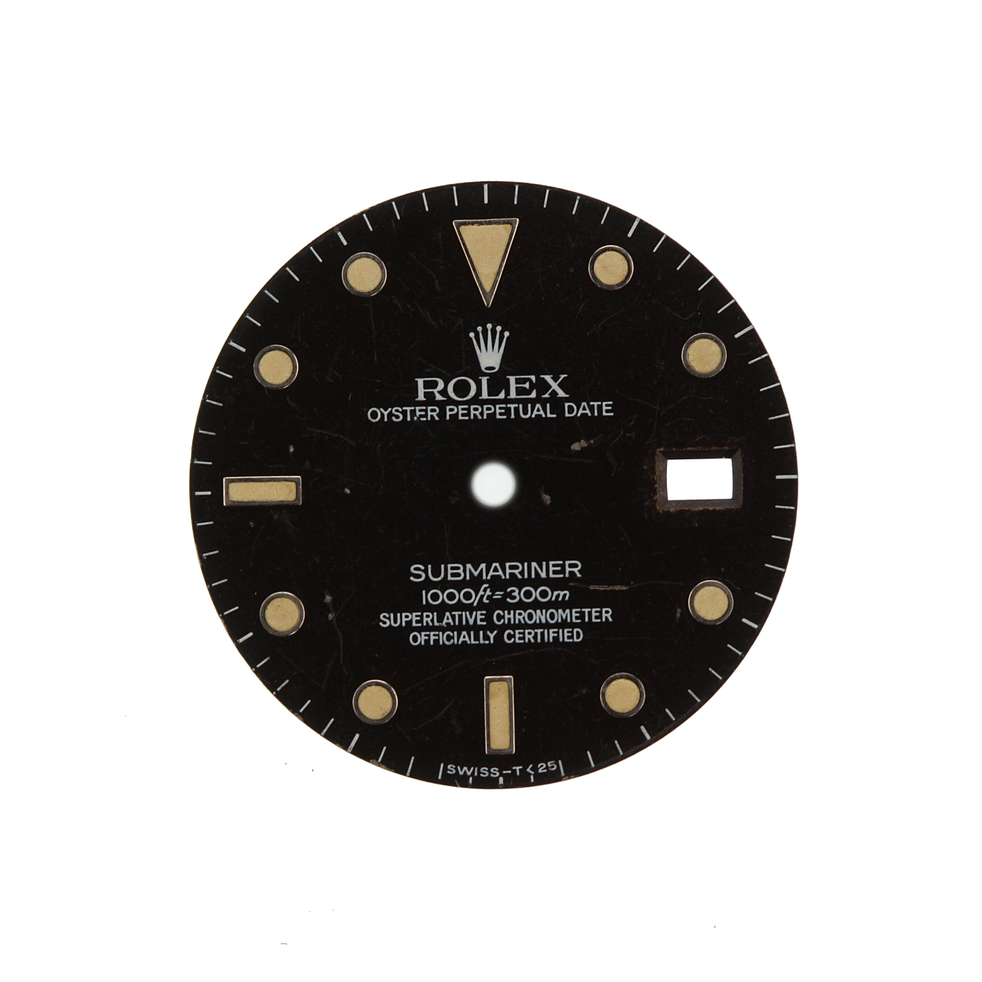 Rolex Dial CIRCA 1990 Transitional creamy luminous Ref. 16800, 168000