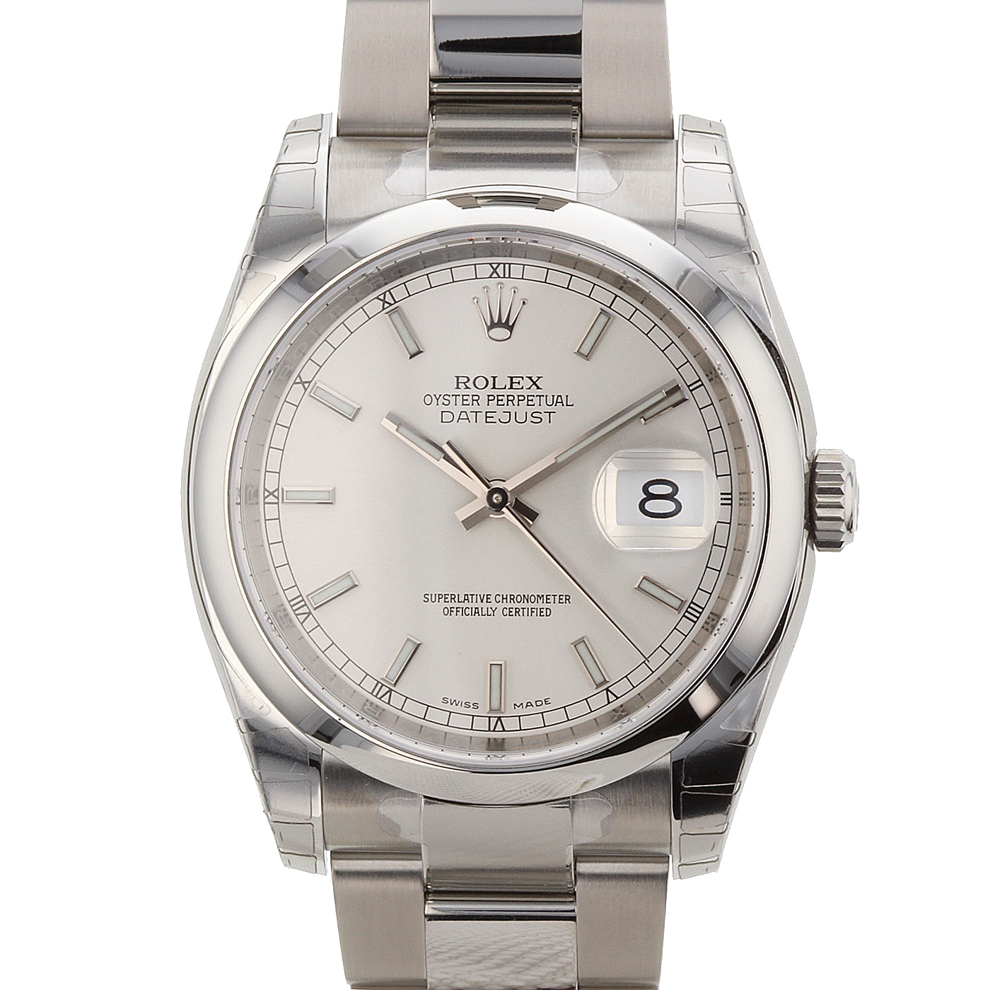 Rolex Datejust Silver Dial Stainless 