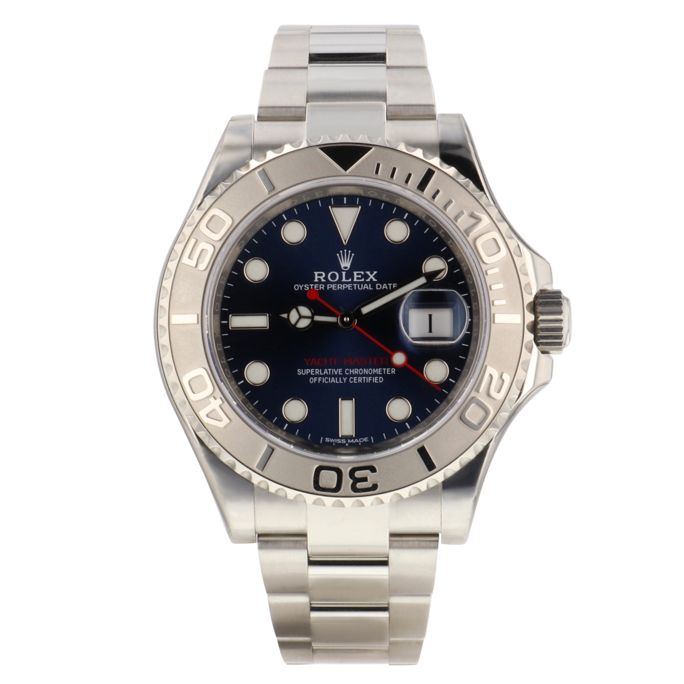 yacht master 40 blue dial 2023