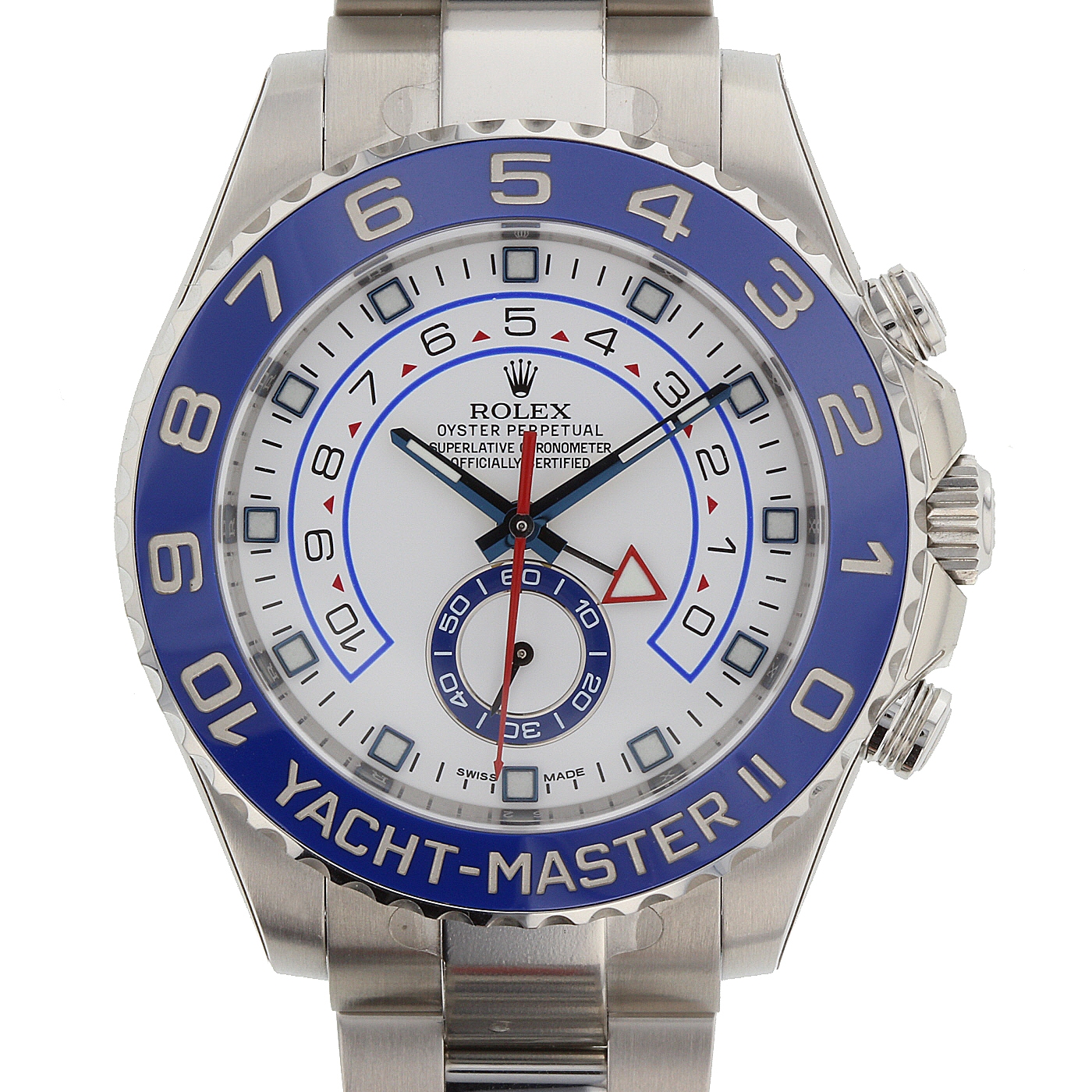 Rolex Yacht Master II White Dial Stainless Steel 44 mm ...