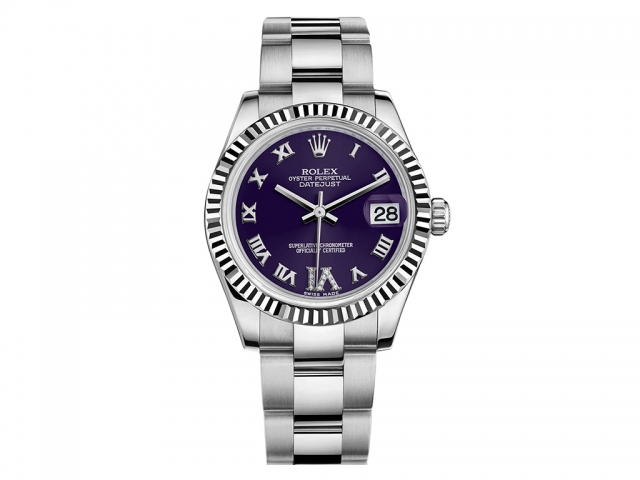 datejust purple dial