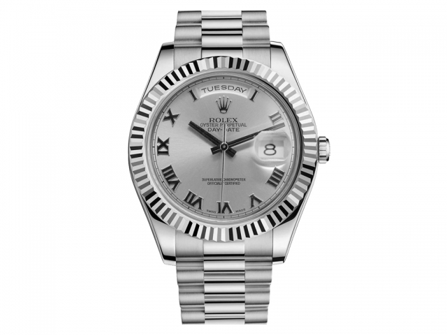 rolex day date 41mm white gold