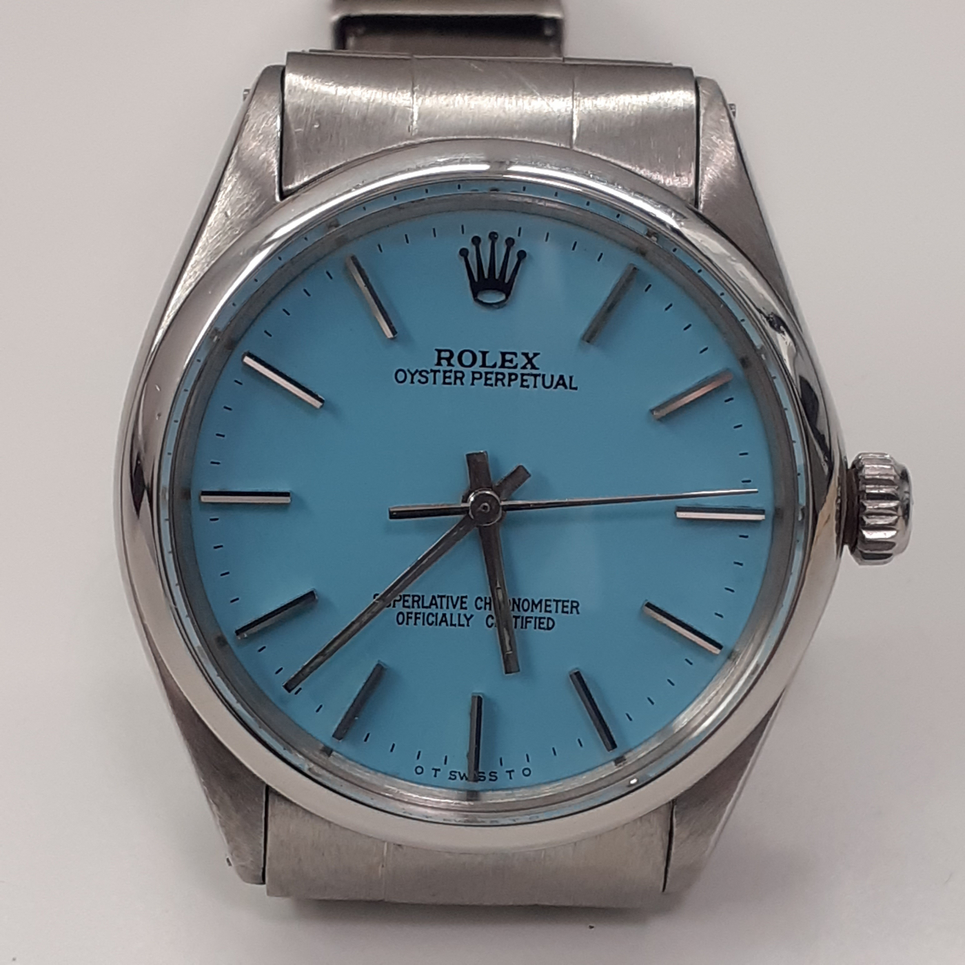 Rolex Oyster Perpetual TIFFANY DIAL 5500