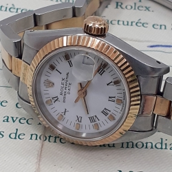 Rolex Oyster Perpetual Ladies Date sapphire crystal 69160