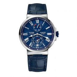 Ulysse Nardin Marine Chronometer Automatic Self Wind Date, Month, Power Reserve Indicator, Hours, and Minutes Mens watch 1133210/E3