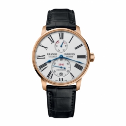Ulysse Nardin Marine Torpilleur Automatic Self Wind Date, Hours, Minutes, Seconds, and Power Reserve Indicator Mens watch 1182310/40