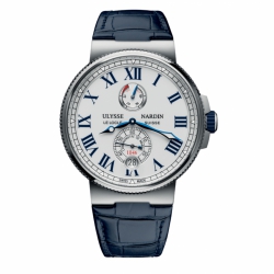 Ulysse Nardin Marine Chronometer Automatic Self Wind Date, Hours, Minutes, Seconds, and Power Reserve Indicator Mens watch 1183122/40