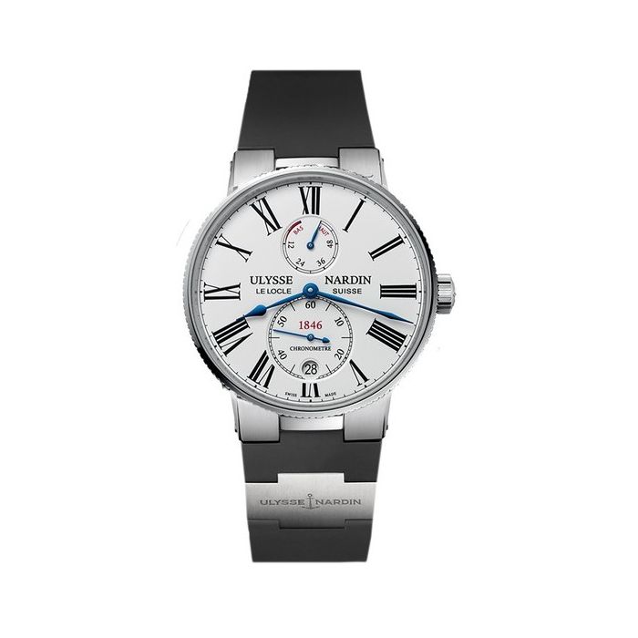 Ulysse Nardin Marine Torpilleur Automatic Self Wind Date, Hours, Minutes, Seconds, and Power Reserve Indicator Mens watch 11833103/40