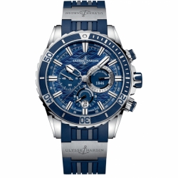 Ulysse Nardin Diver Chronograph Automatic Self Wind Chronograph, Date, Hours, Minutes, and Seconds Mens watch 15031513/93