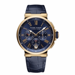Ulysse Nardin Marine Chronograph Automatic Self Wind Chronograph, Date, Month, Hours, Minutes, and Seconds Mens watch 1532150/43
